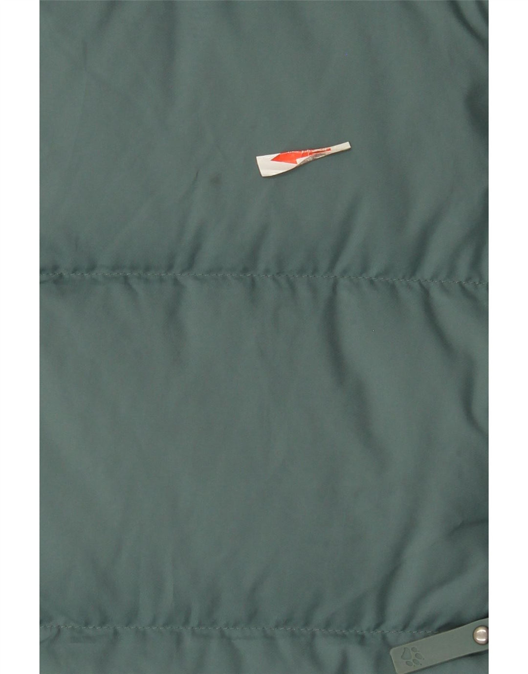 Jack Wolfskin Manteau matelassé surdimensionné à capuche pour femme UK 10/12 Vert moyen