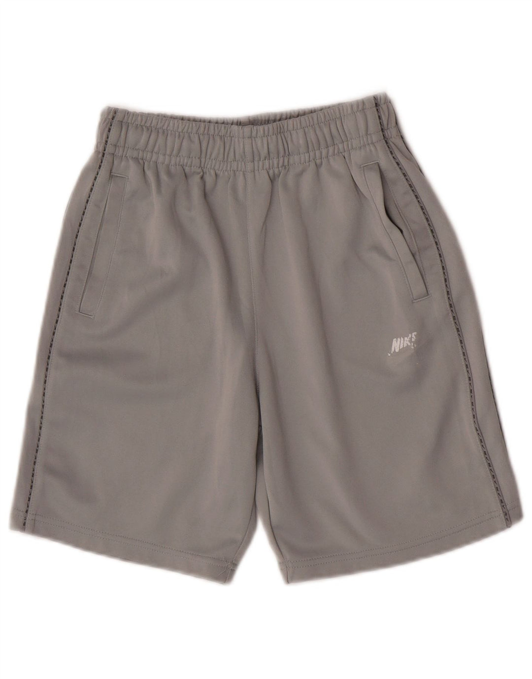 Nike Garçons Graphic Sport Short 12-13 ans Grand Gris Polyester