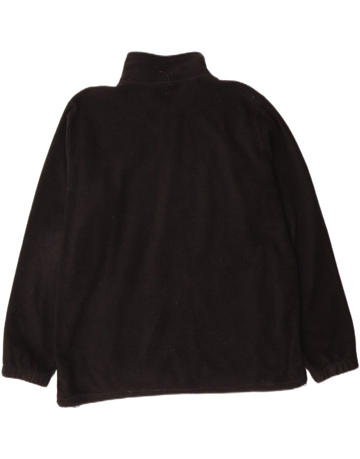 MOUNTAIN WAREHOUSE Mens Fleece Jacket UK 42 XL Black Polyester Vintage Mountain Warehouse and Second-Hand Mountain Warehouse from Messina Hembry 