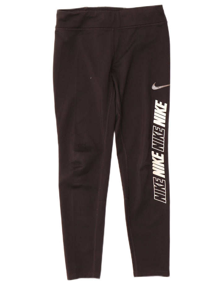 Legging Nike Fille Graphic 10-11 ans Noir Moyen Polyester