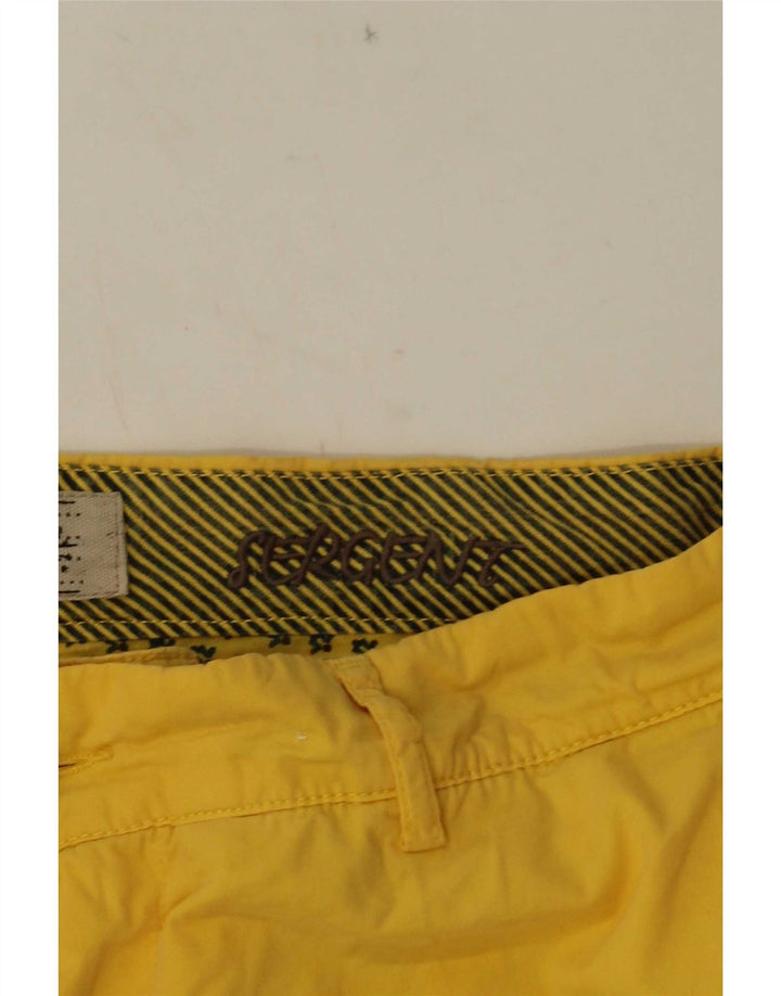 40Weft Short Chino Homme W36 Grand Coton Jaune