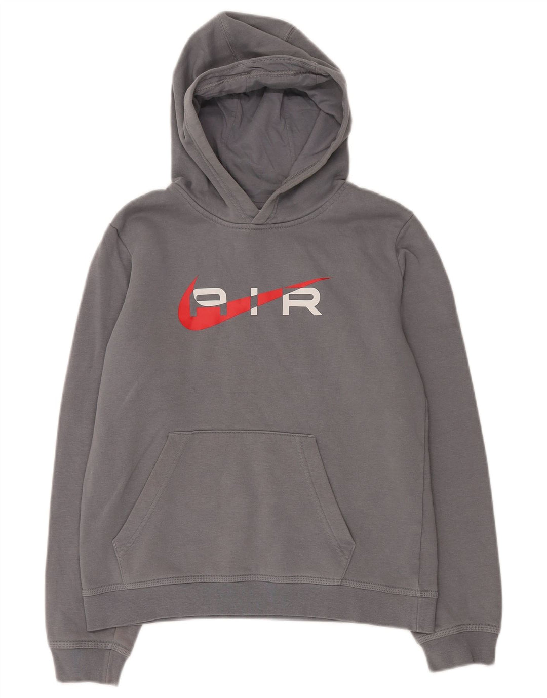 NIKE Pull à capuche graphique pour garçon 13-14 ans XL Gris Coton