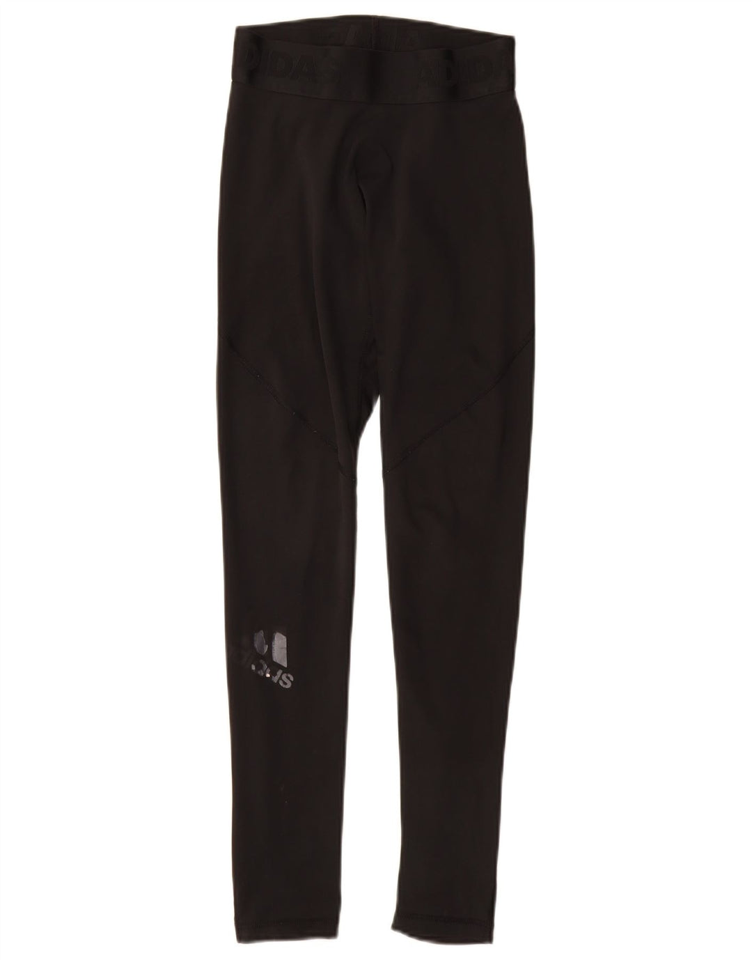 ADIDAS Leggings graphiques Aeroready pour femmes UK 8 petit noir