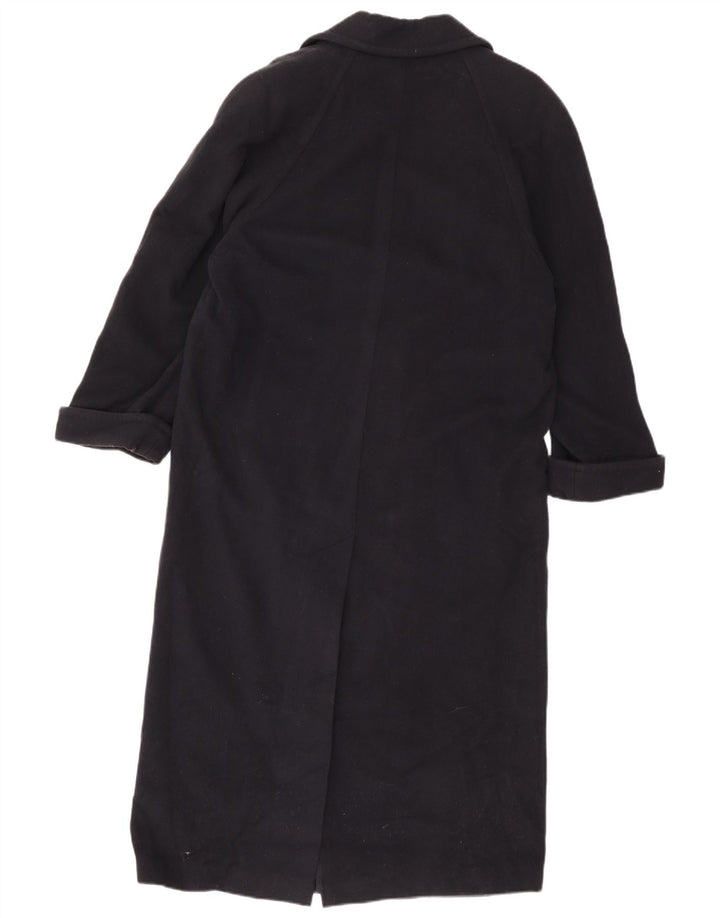 Marks & Spencer Manteau double boutonnage pour femme UK 10 Petite laine noire