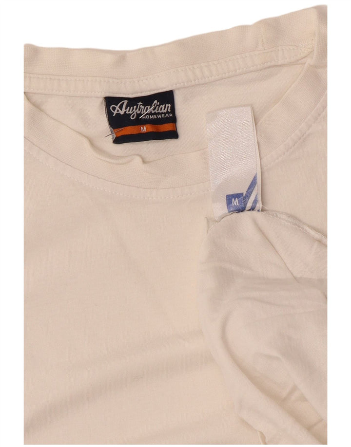 AUSTRALIAN L'ALPINA T-Shirt Homme Blanc Moyen
