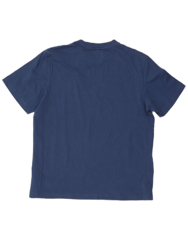 Calvin Klein Jeans T-Shirt Homme Bleu Marine Moyen Coton