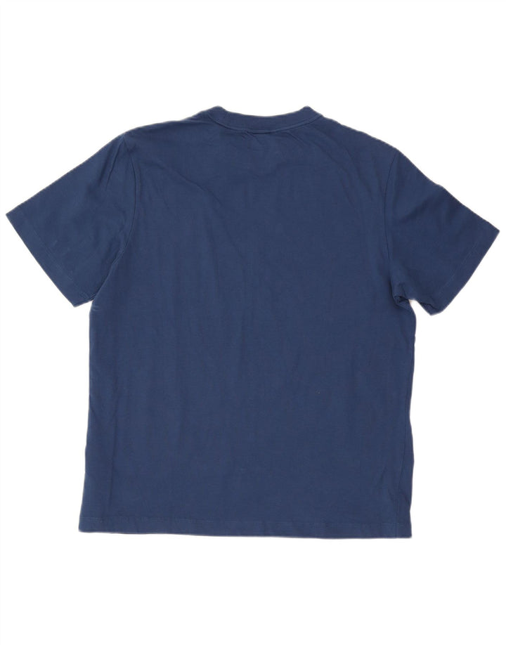 Calvin Klein Jeans T-Shirt Homme Bleu Marine Moyen Coton