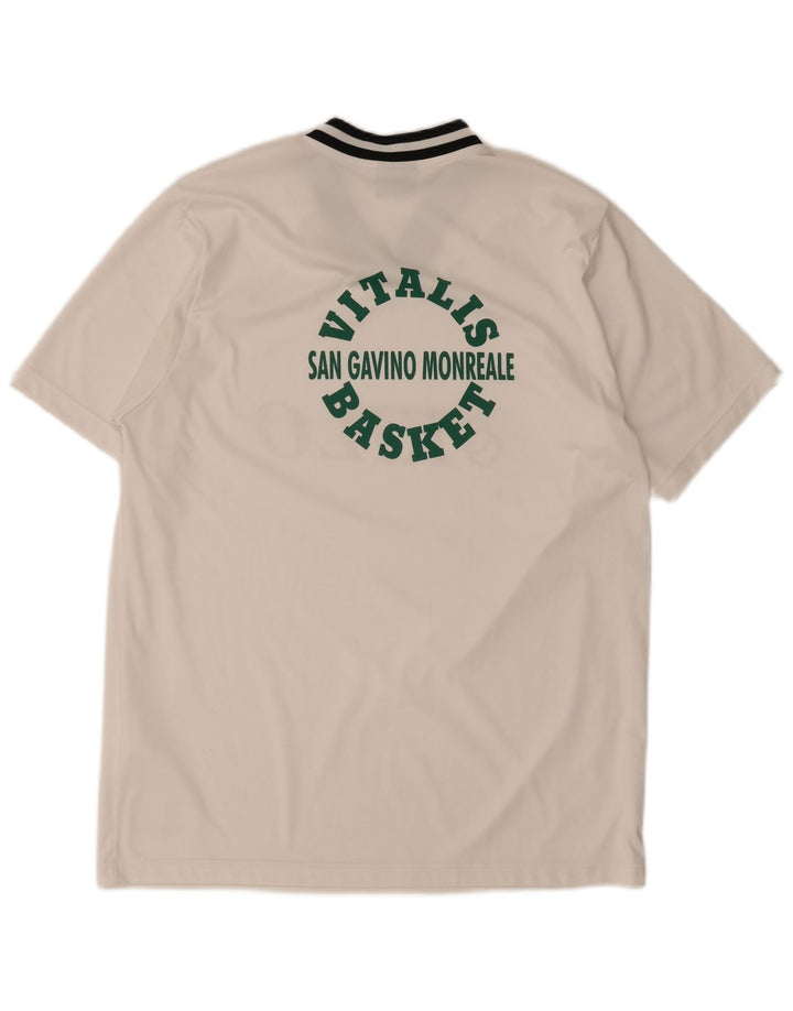 Champion T-Shirt Graphique Homme Petit Blanc
