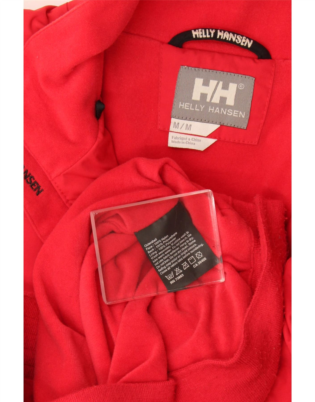 Helly Hansen Veste Bomber Homme UK 38 Medium Rouge Nylon