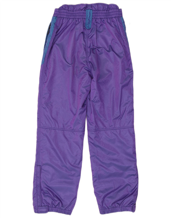 Ellesse Pantalon de ski graphique pour homme IT 52 Large Violet Colourblock Polyester