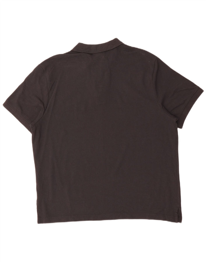 NIKE Polo Homme XL Noir Coton