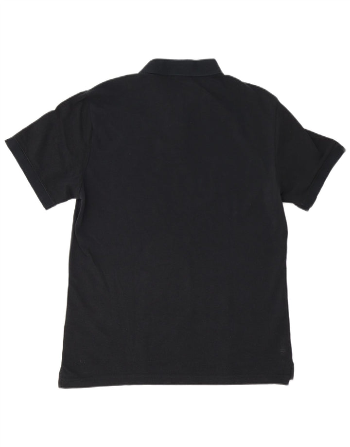 Polo Nike Homme Coton Noir Moyen