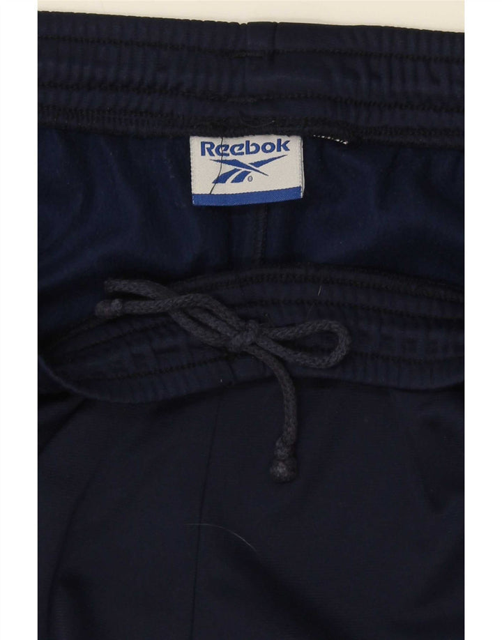 Reebok Pantalon De Survêtement Large Homme Bleu Marine Colourblock