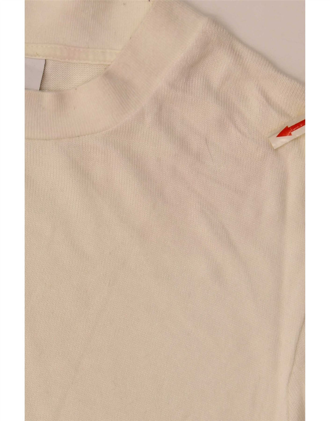 Zara Homme T-Shirt Top Medium Blanc Cassé