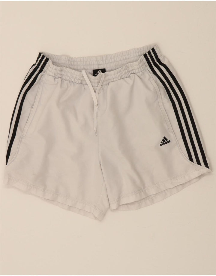 ADIDAS Short de sport pour hommes Grand blanc Polyester