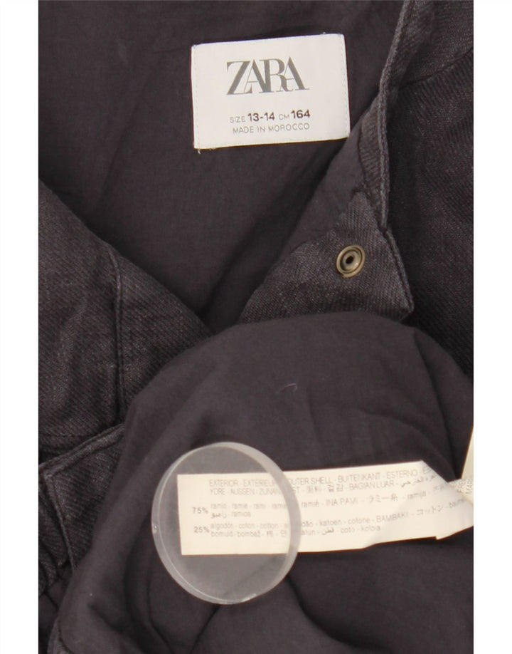 Veste utilitaire fille Zara 13-14 ans bleu marine Ramie