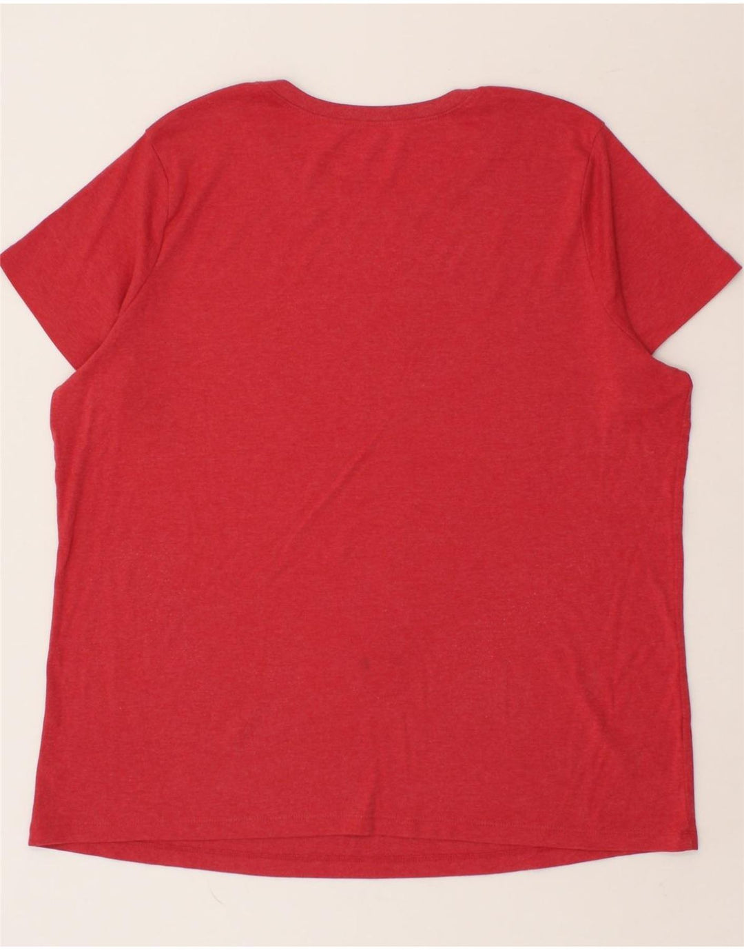 EDDIE BAUER Womens T-Shirt Top UK 22 3XL Red Vintage Eddie Bauer and Second-Hand Eddie Bauer from Messina Hembry 