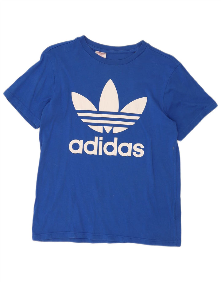 ADIDAS T-Shirt Graphique Fille 13-14 ans Bleu