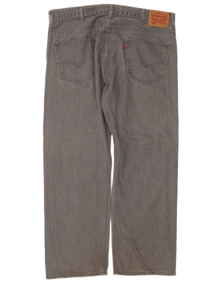 Levi's Jean Loose 569 Homme W38 L29 Gris Coton