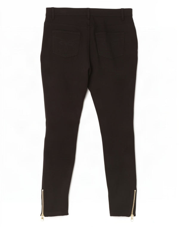 Ted Baker Pantalon skinny décontracté pour femme Taille 4 Large W32 L26 Viscose noire