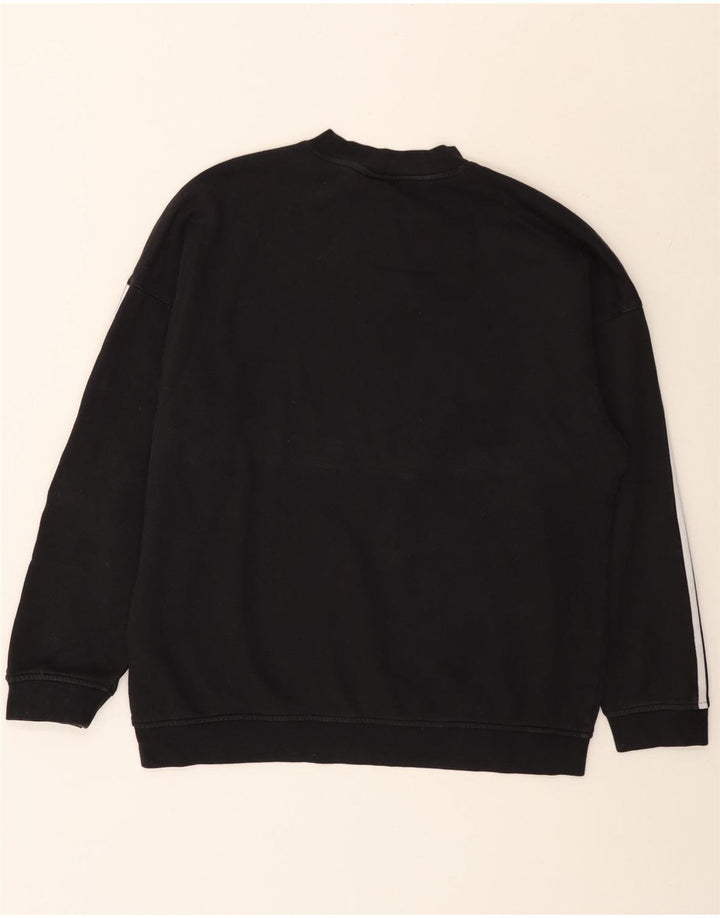 Adidas Sweat-shirt pour homme en coton noir moyen