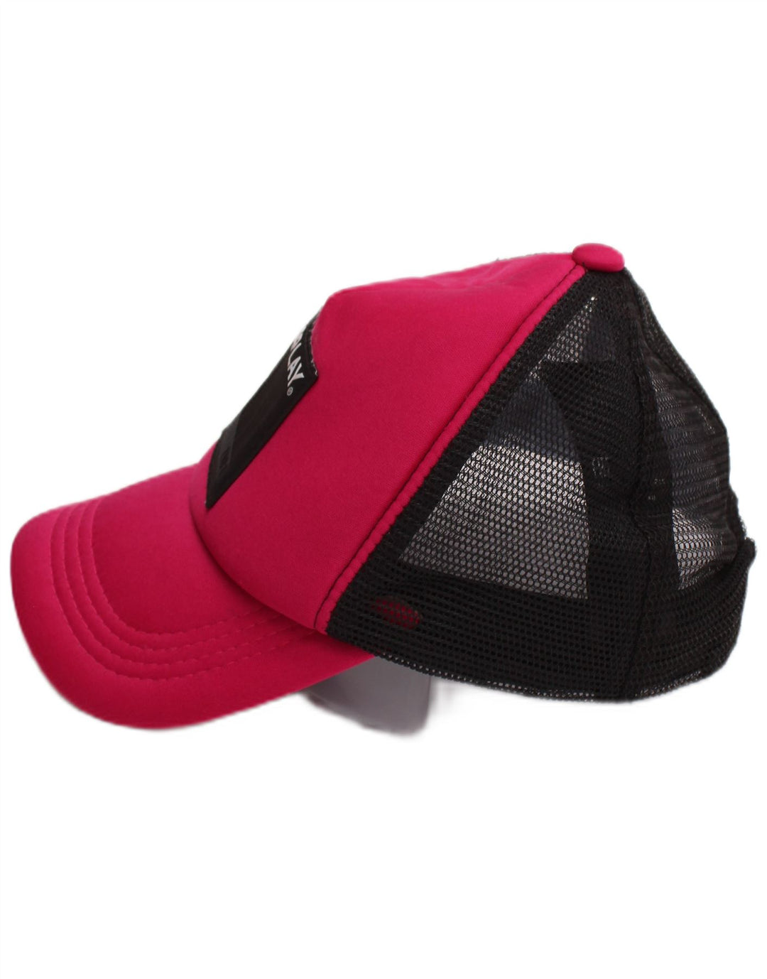 Replay Casquette Trucker Graphique Femme Taille Unique Rose Colorblock Polyester