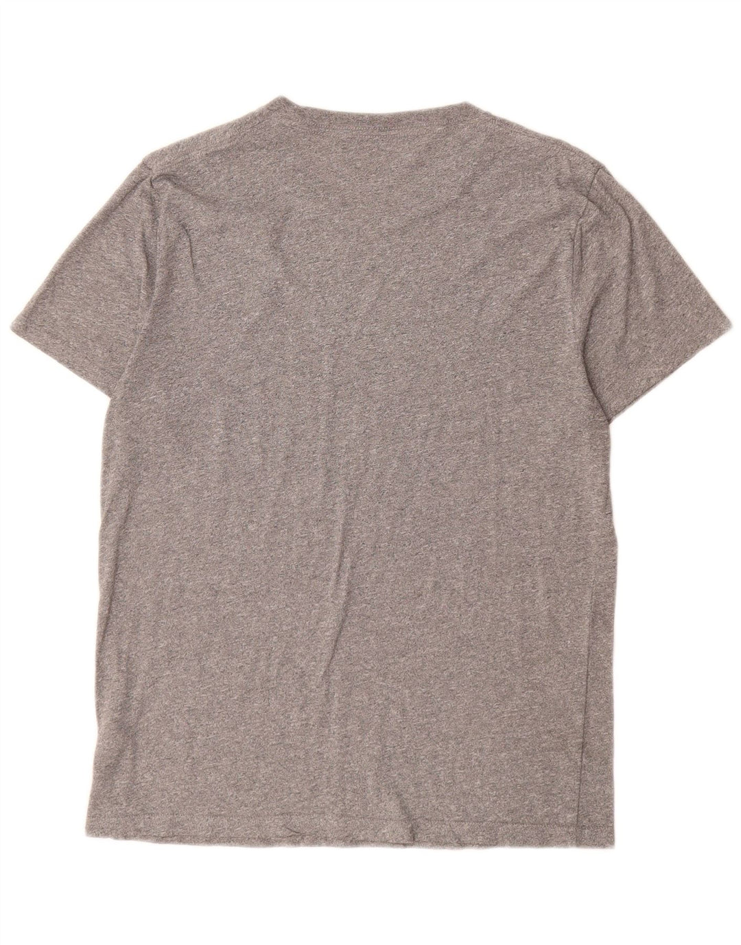 HOLLISTER T-Shirt Homme Gris Moyen Coton