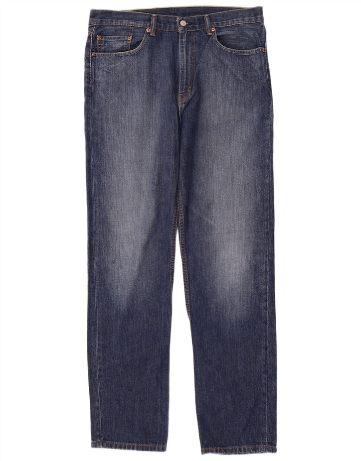 LEVI'S Jean Droit 504 Homme W36 L34 Bleu Coton