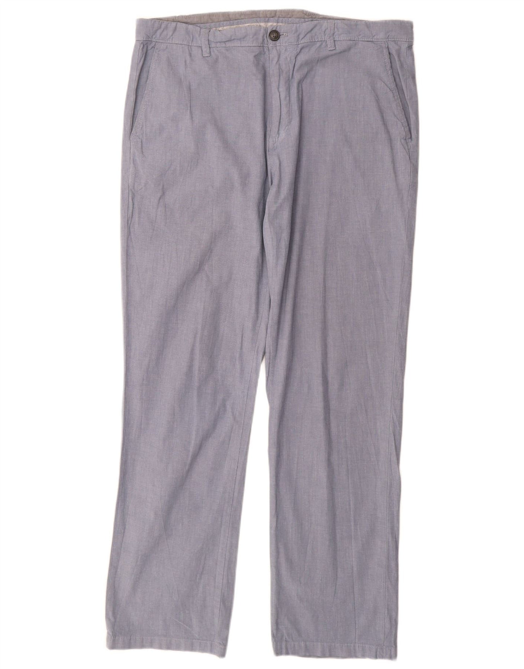 CALVIN KLEIN Pantalon Chino Droit Homme W34 L32 Bleu