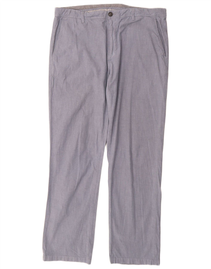 CALVIN KLEIN Pantalon Chino Droit Homme W34 L32 Bleu