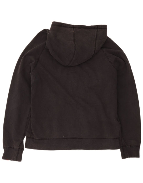Nike Pull à capuche zippé pour homme Grand coton noir