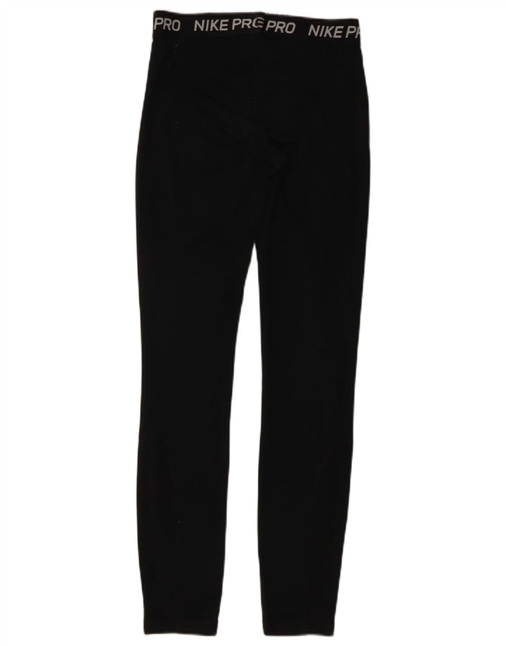 Nike Legging graphique pour femme UK 18 XL Noir Polyester