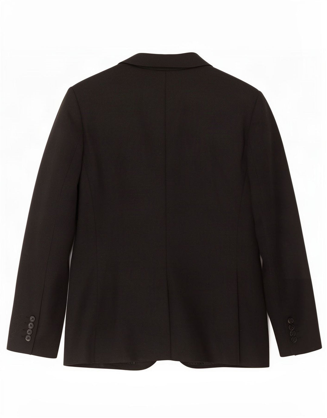Zara Veste Blazer 2 Boutons Homme UK 38 Moyen Noir Polyester