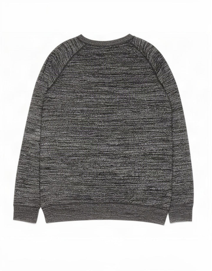 Gap Haut Homme Manches Longues Petit Gris Moucheté Polyester