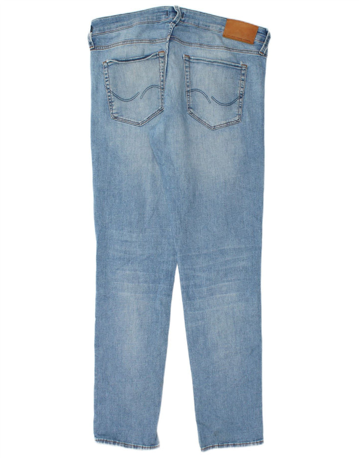 JACK & JONES Jean Slim GLENN W33 L32 Homme Bleu Coton