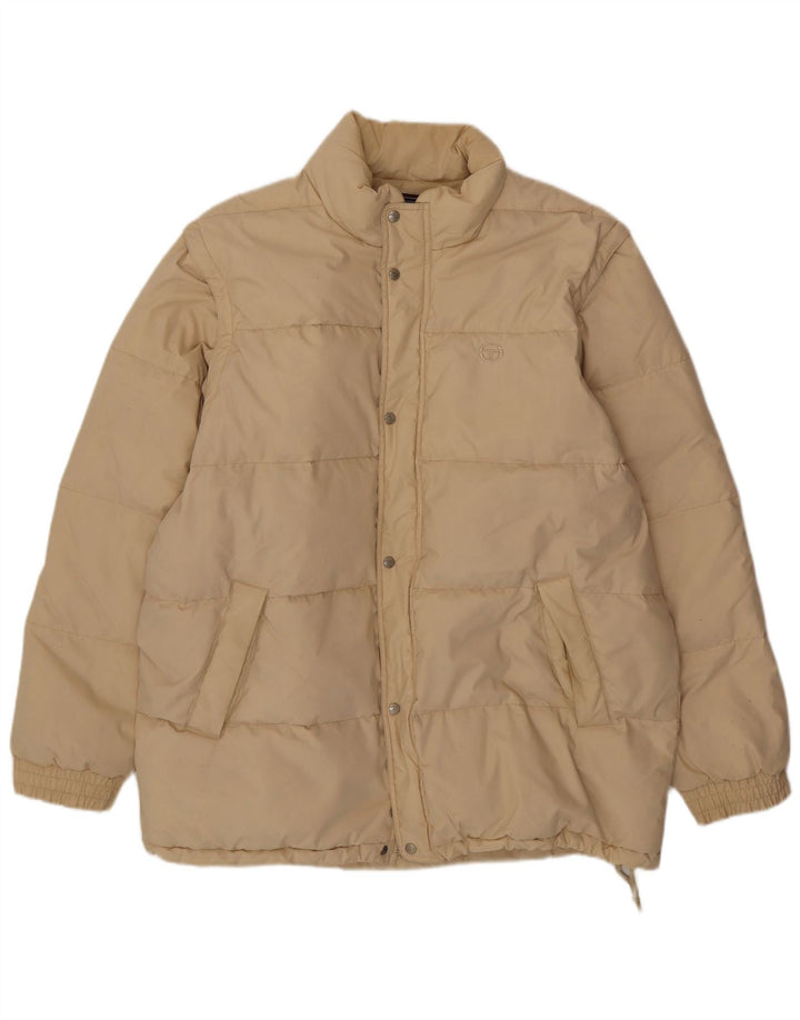 SERGIO TACCHINI Manteau Rembourré Homme UK 44 2XL Beige Polyester