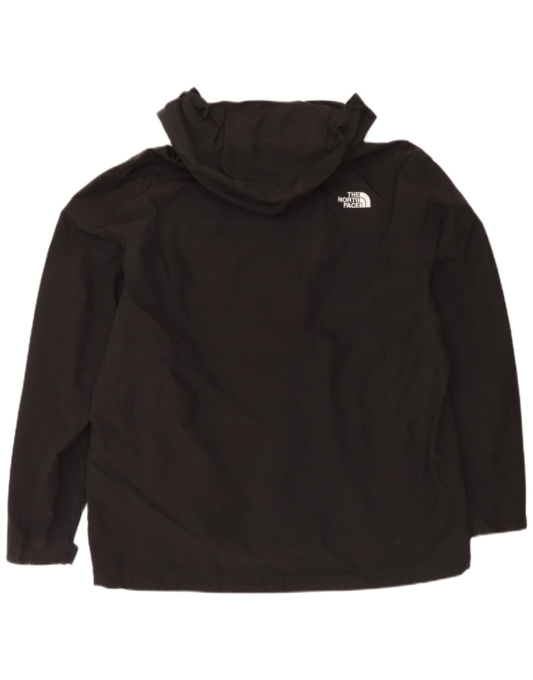 The North Face Veste de pluie à capuche pour homme UK 42 XL Noir Polyester