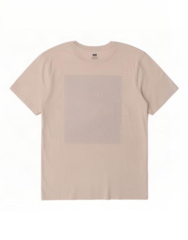 Levi's Mens Graphic T-Shirt Top Large White