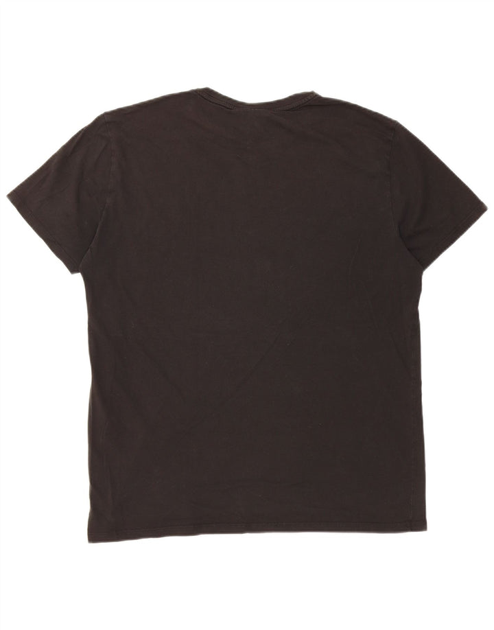 Lacoste T-Shirt Homme Noir Moyen Coton