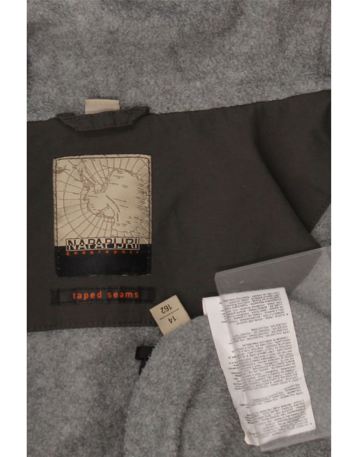 NAPAPIJRI Veste coupe-vent graphique graphique garçon 13-14 ans gris