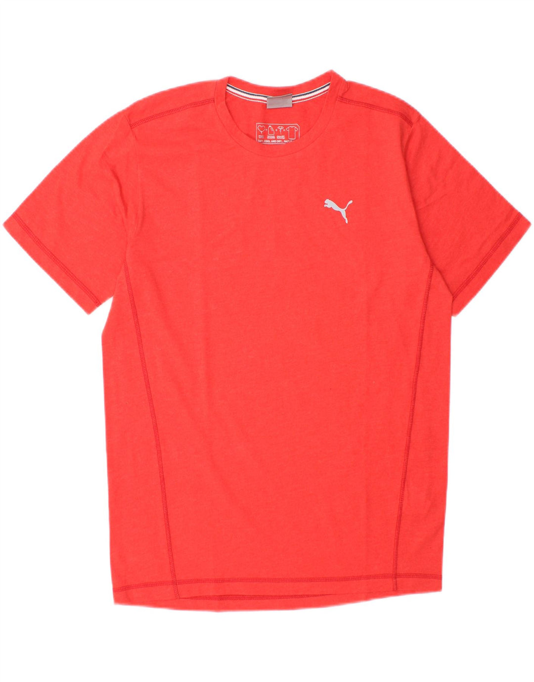 PUMA Mens T-Shirt Top Small Red Cotton Vintage Puma and Second-Hand Puma from Messina Hembry 
