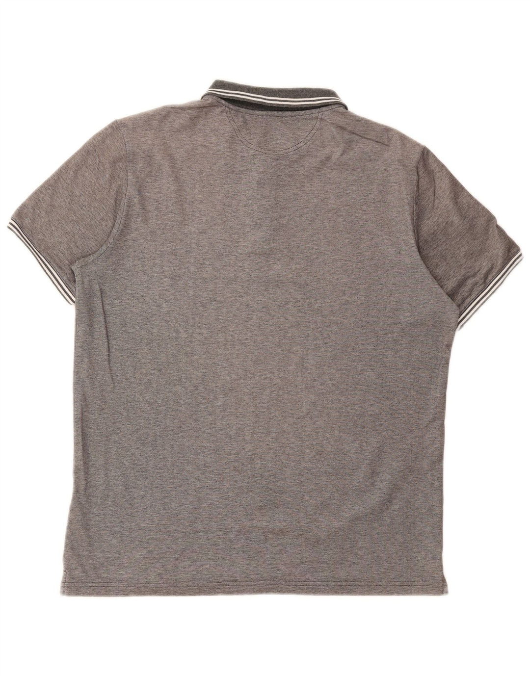 Champion Polo Easy Fit pour homme Large Gris Rayé