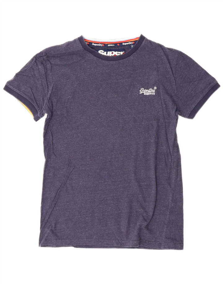 SUPERDRY T-Shirt Homme Petit Bleu