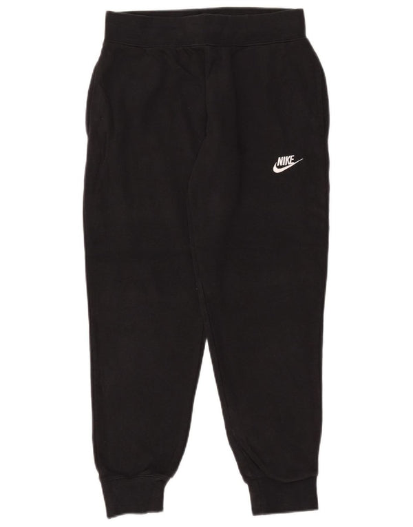 NIKE Pantalon de survêtement pour femme Joggers UK 12 Coton noir moyen