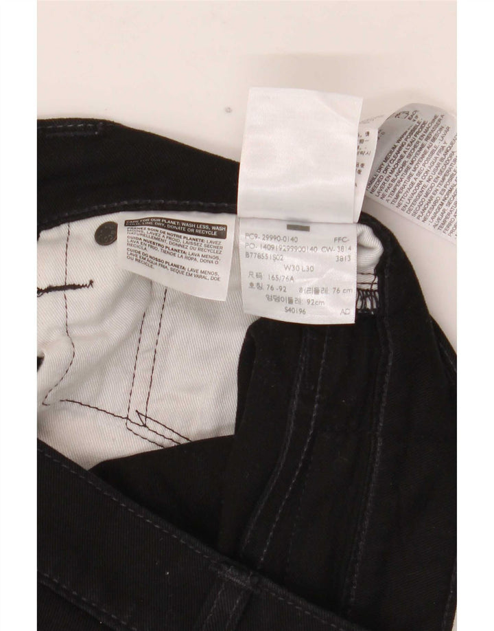 Levi's Jean Droit W30 L30 Homme Noir Coton