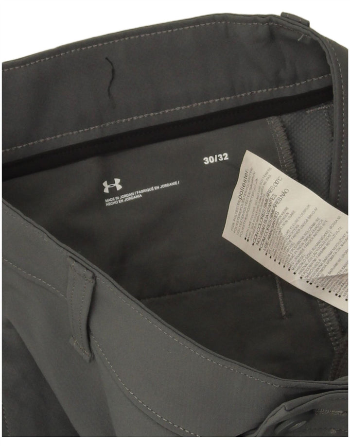 Under Armour Pantalon Chino Slim Homme W30 L32 Gris Polyester