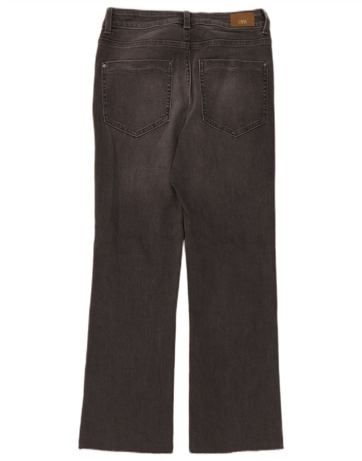 Zara Jean Bootcut Femme EU 36 XS W26 L26 Gris