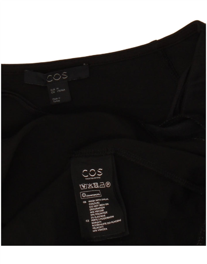 COS Chemisier surdimensionné chauve-souris pour femme UK 44 en viscose noire moyenne