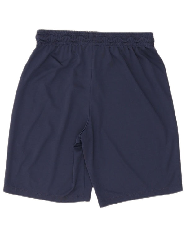 Short de sport Nike pour hommes, petit, bleu marine, en polyester