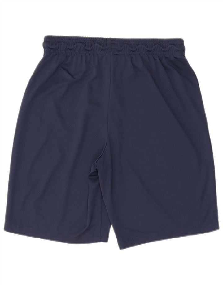 Short de sport Nike pour hommes, petit, bleu marine, en polyester